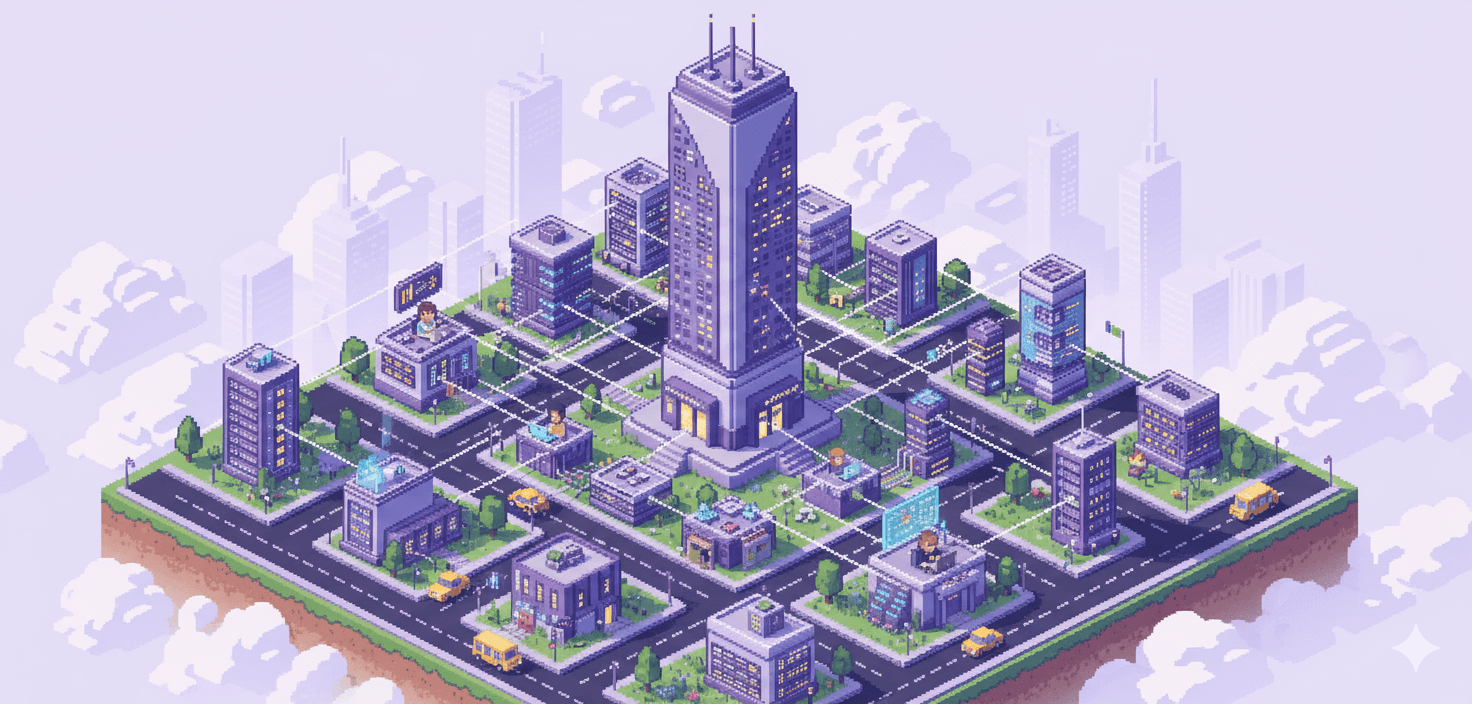The Pixel Finance City - PattPay's DeFi Ecosystem